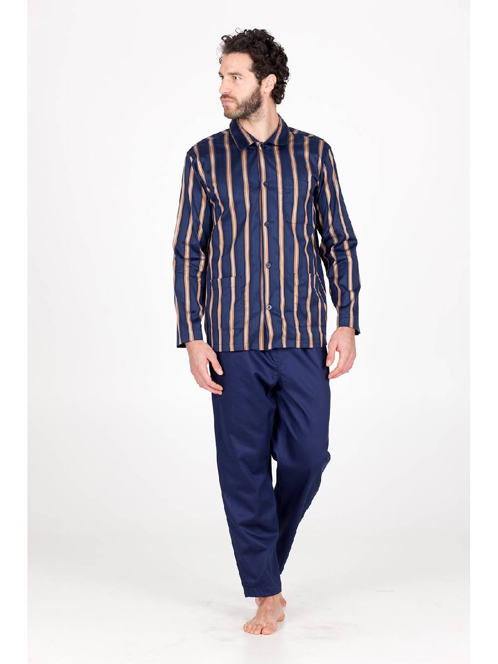 Julipet Pigiama In Pregiato Popeline Di Puro Cotone