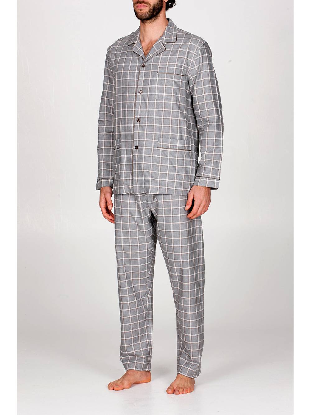 Julipet Pigiama In Raffinato Popeline Di Puro Cotone