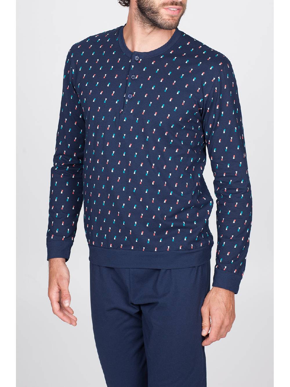 Julipet Pigiama In Traspirante Jersey Di Puro Cotone S/z