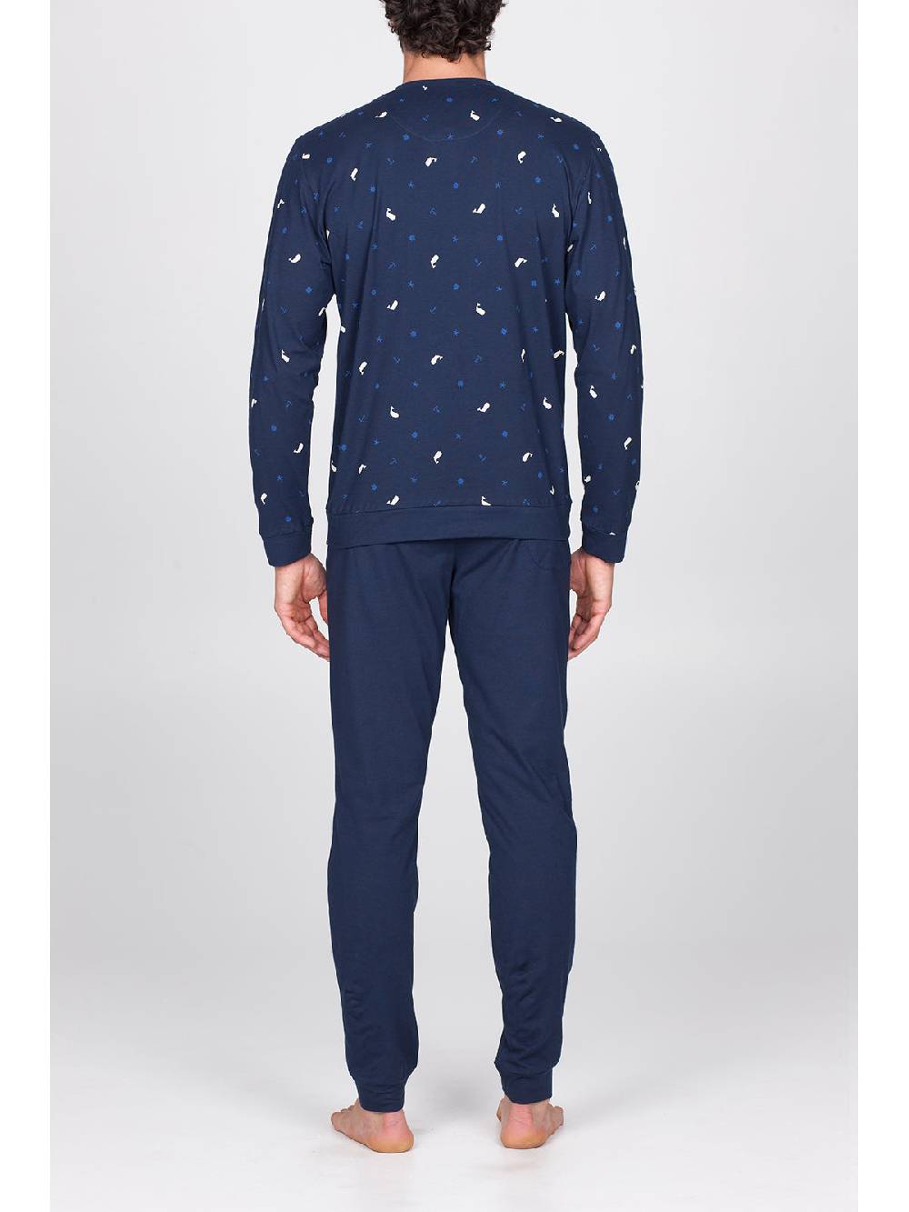 Julipet Pigiama In Traspirante Jersey Di Puro Cotone S/z