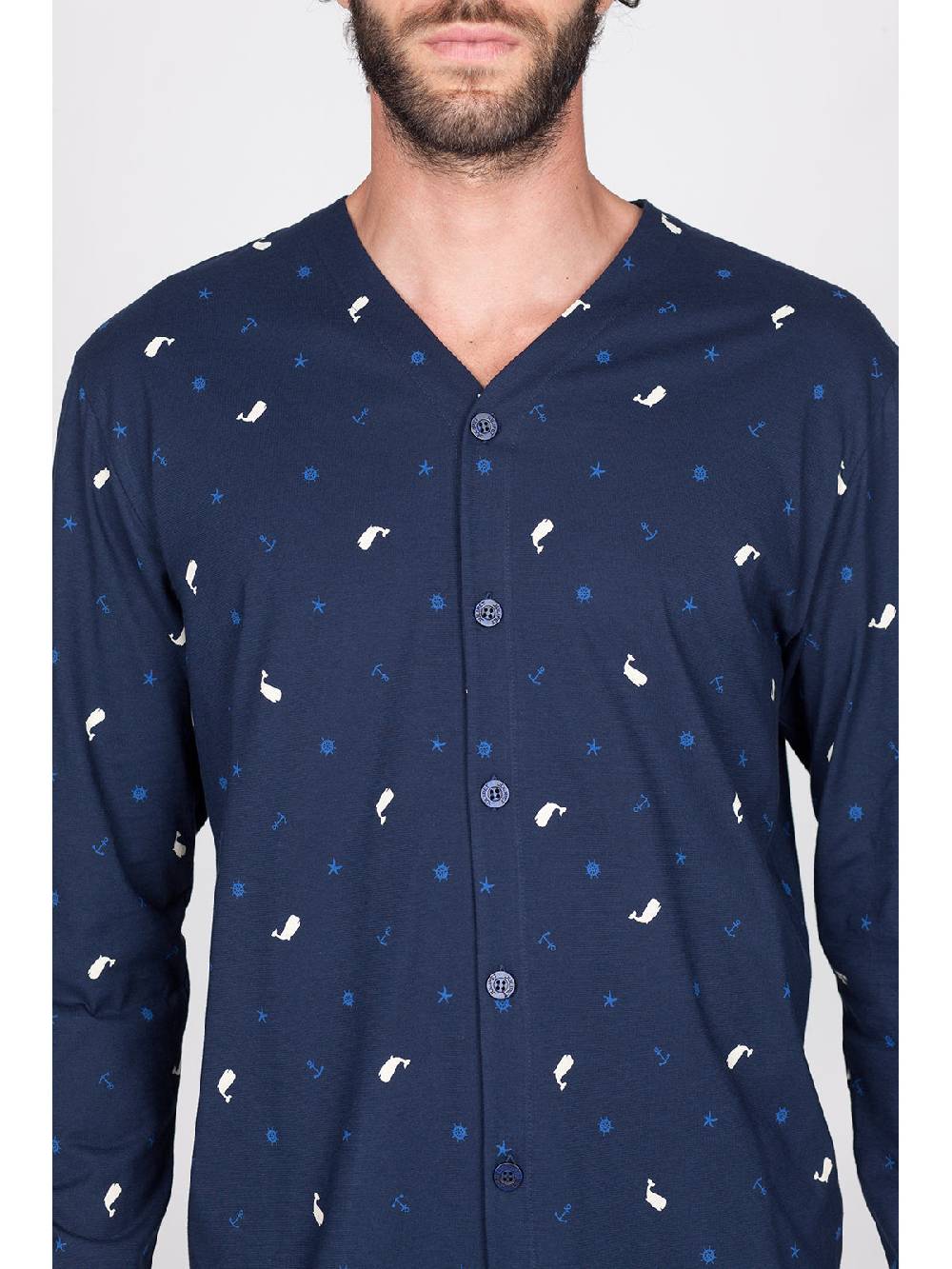 Julipet Pigiama In Traspirante Jersey Di Puro Cotone S/z