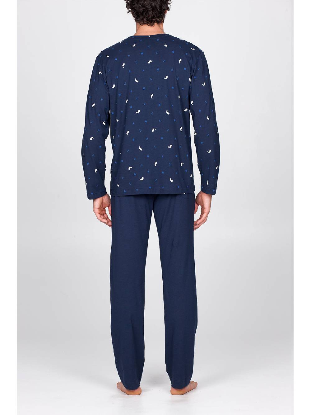 Julipet Pigiama In Traspirante Jersey Di Puro Cotone S/z