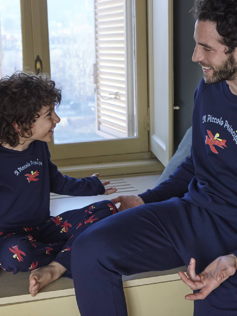 Julipet Pigiama linea baby in morbido interlock di puro cotone