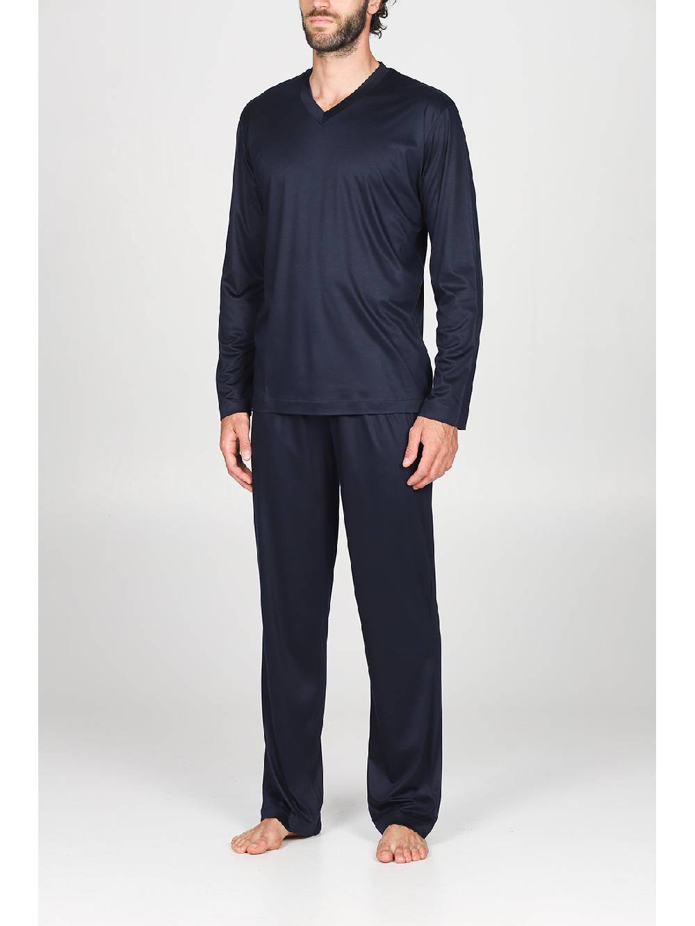 Julipet Pigiama Scollo A V In Leggerissimo E Morbido 100% Lyocell