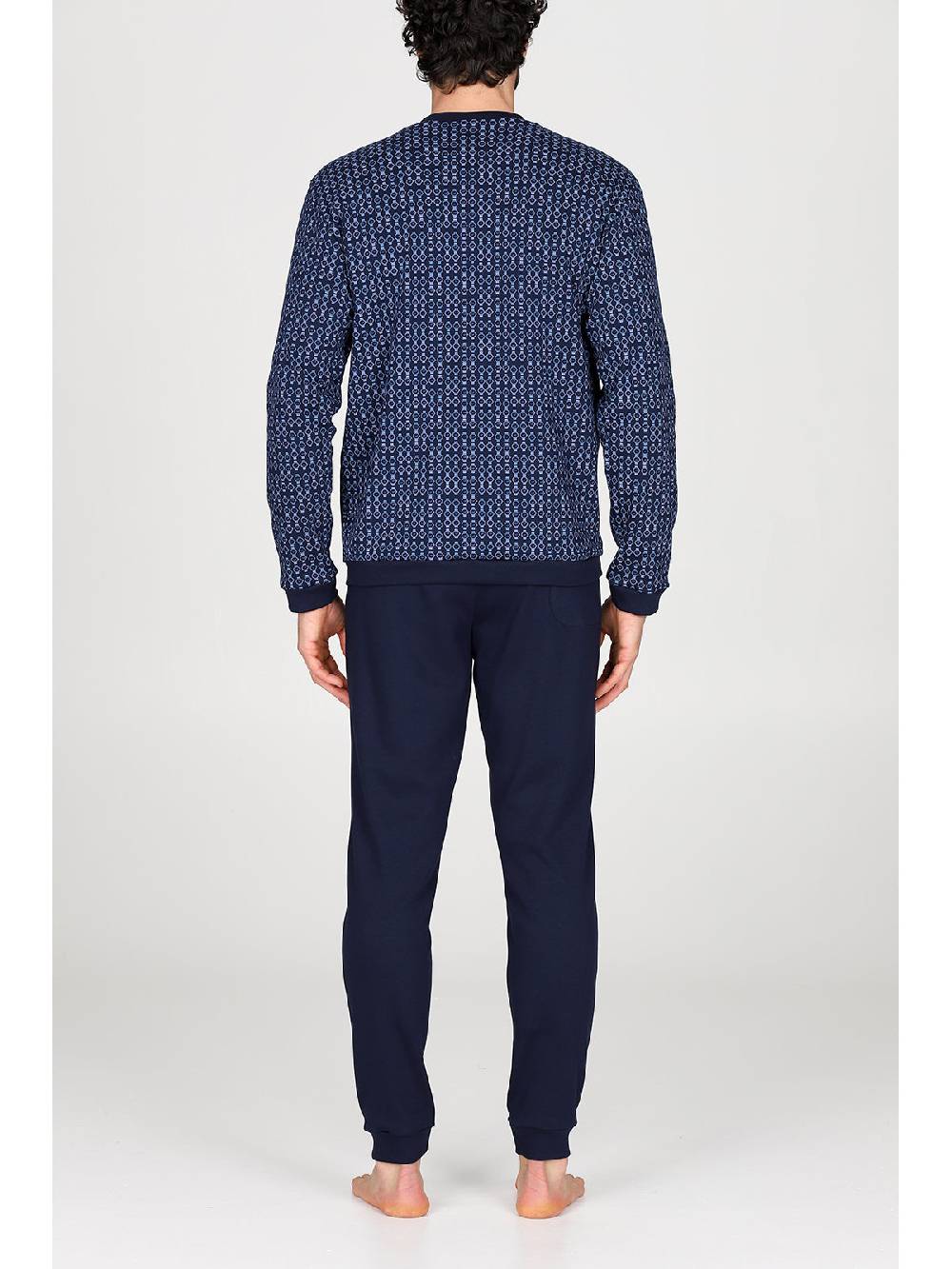 Julipet Pigiama Serafino Artist Edition, In Caldo Interlock Di Puro Cotone