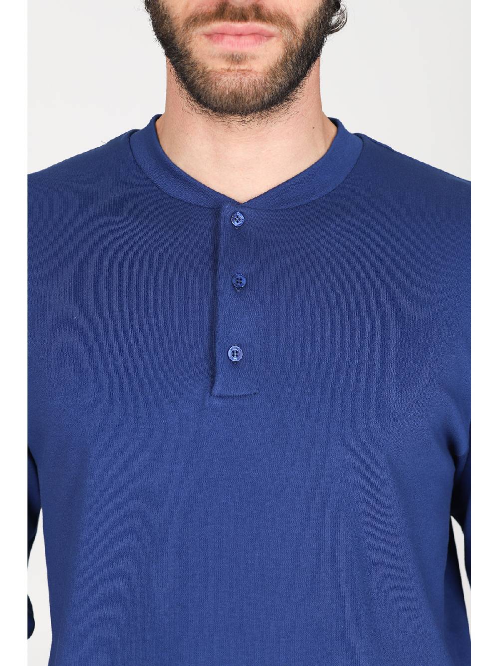 Julipet Pigiama Serafino In Caldo Interlock Di Puro Cotone