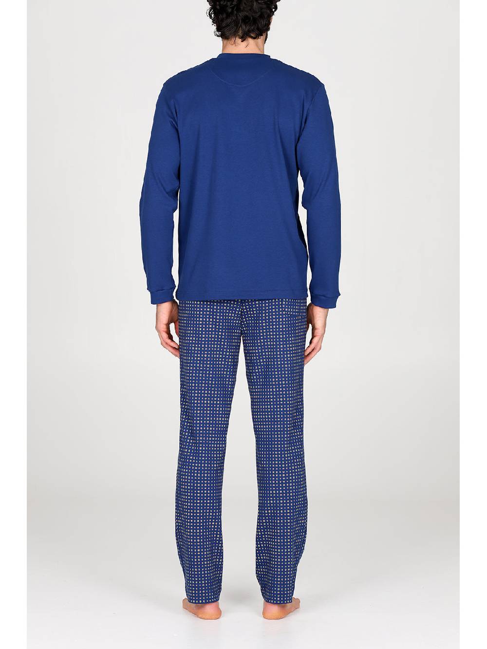 Julipet Pigiama Serafino In Caldo Interlock Di Puro Cotone