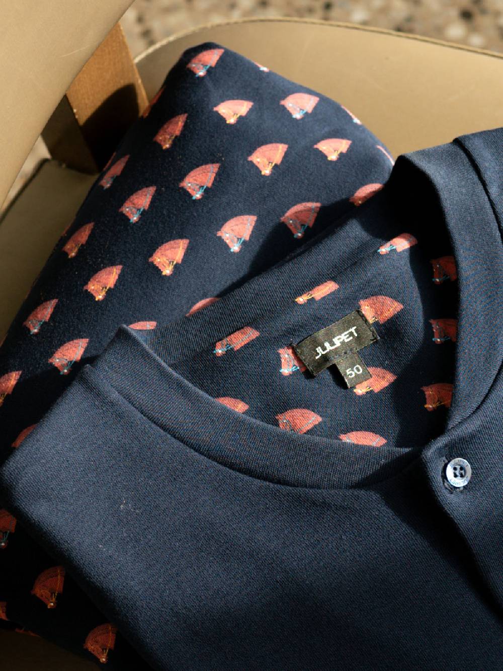 Julipet Pigiama Serafino In Caldo Interlock Di Puro Cotone