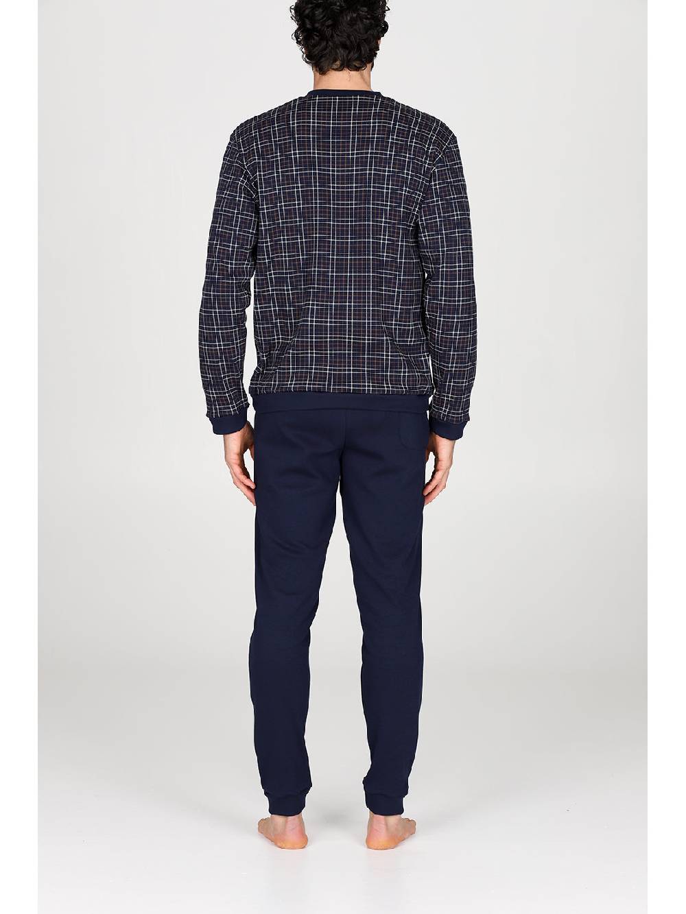 Julipet Pigiama Serafino In Caldo Interlock Di Puro Cotone