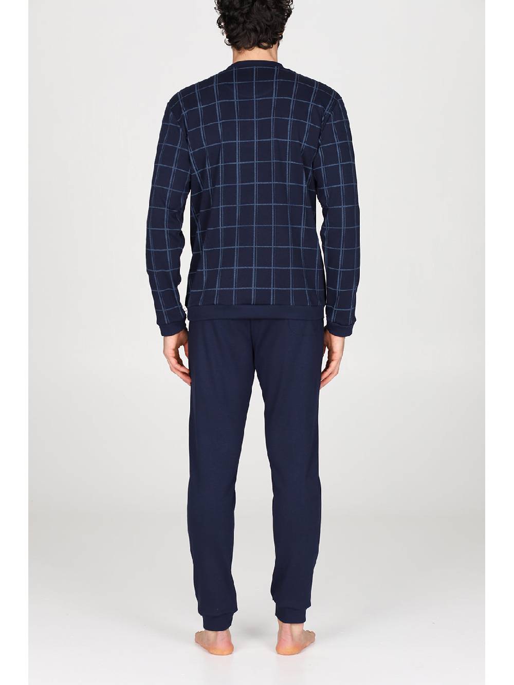 Julipet Pigiama Serafino In Caldo Interlock Di Puro Cotone