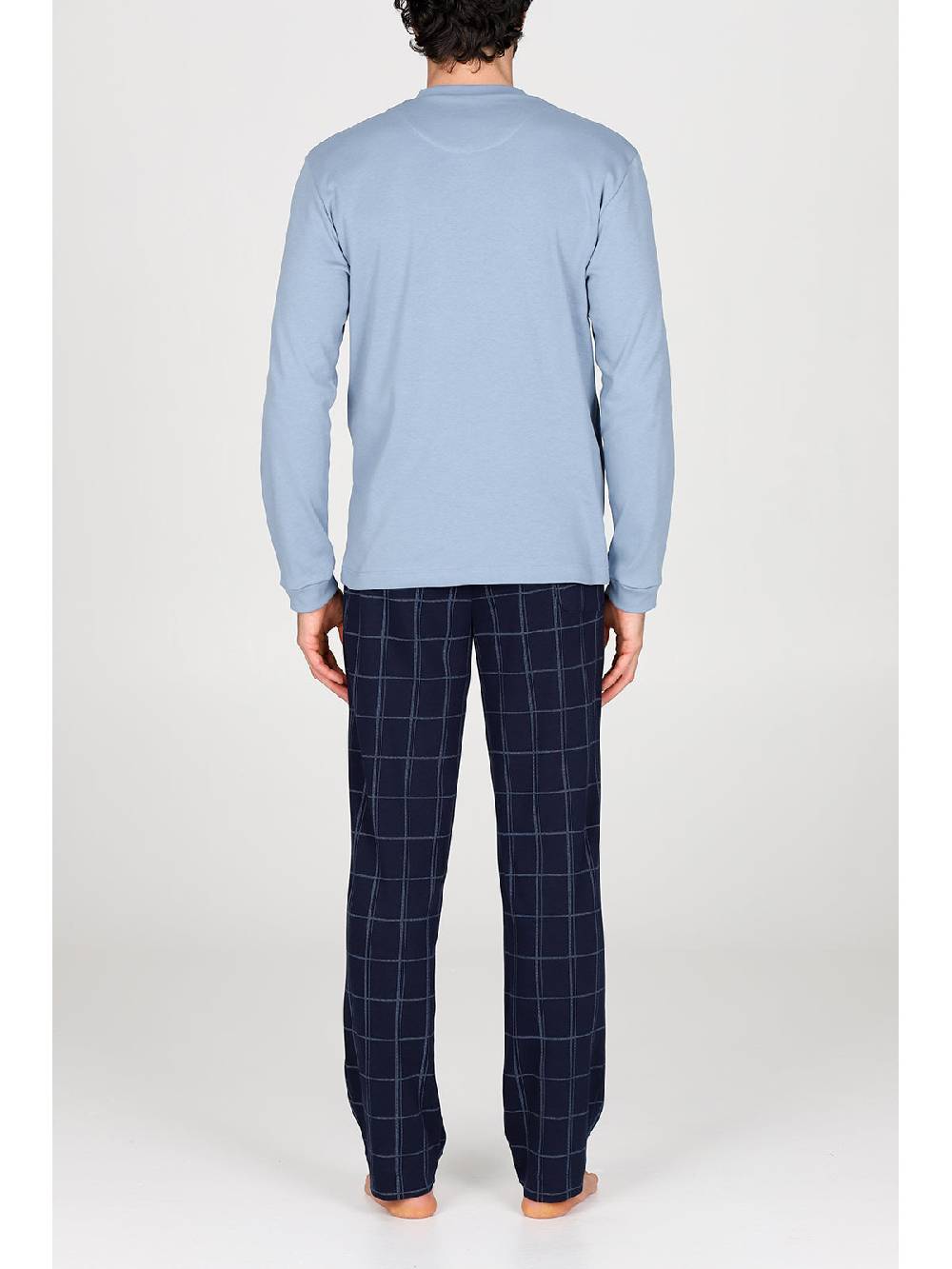 Julipet Pigiama Serafino In Caldo Interlock Di Puro Cotone