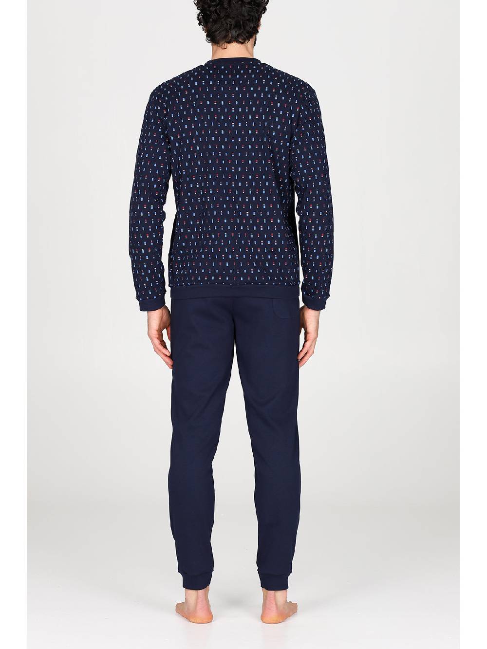 Julipet Pigiama Serafino In Caldo Interlock Di Puro Cotone