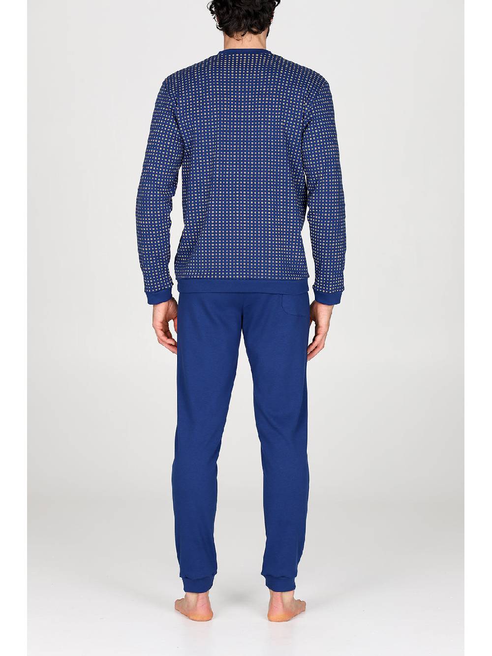 Julipet Pigiama Serafino In Caldo Interlock Di Puro Cotone