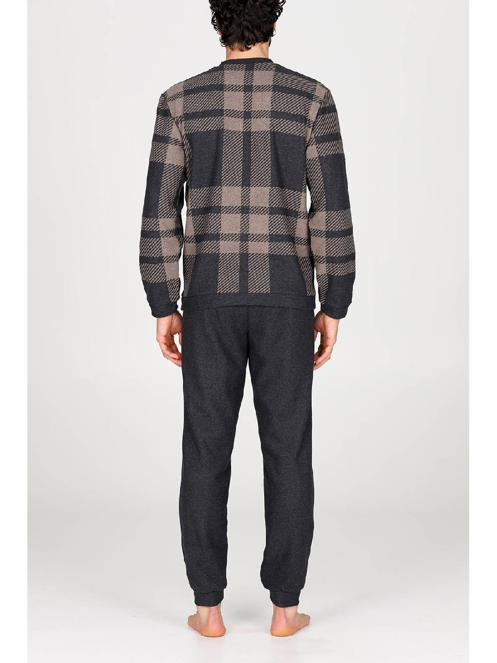 Julipet Pigiama Serafino In Confortevole Jacquard Di Cotone