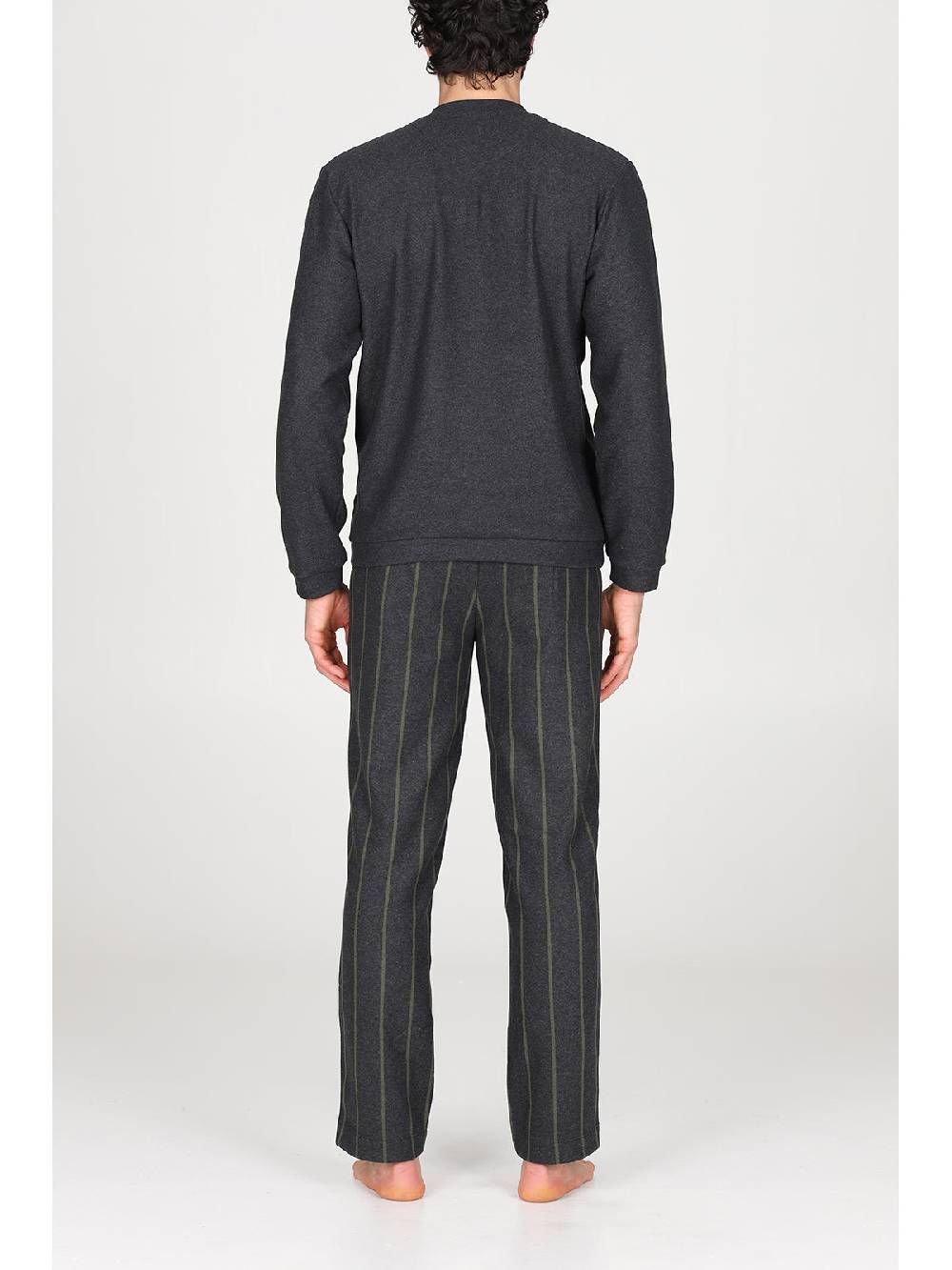 Julipet Pigiama Serafino In Confortevole Jacquard Di Cotone