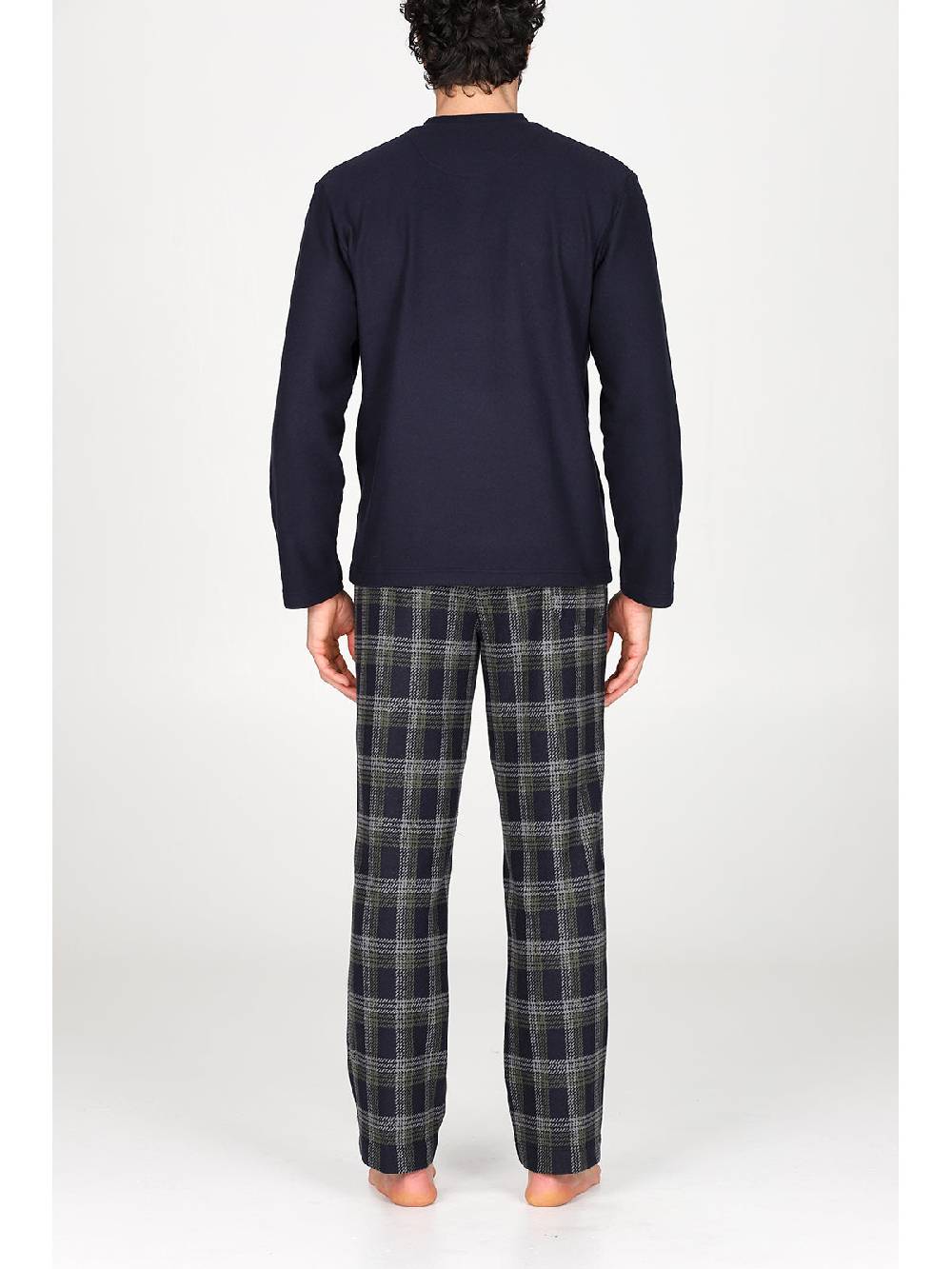 Julipet Pigiama Serafino In Confortevole Jacquard Di Cotone