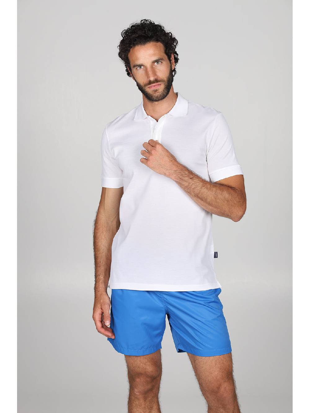 Julipet Polo In Piquet Di Puro Cotone Dal Taglio Contemporaneo Con Logo