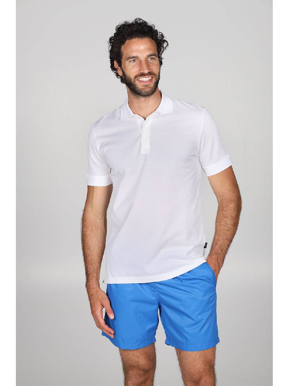 Julipet Polo In Piquet Di Puro Cotone Dal Taglio Contemporaneo Con Logo