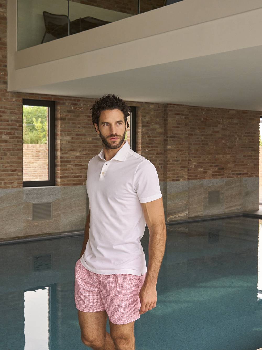 Julipet Polo in piquet di puro cotone dal taglio contemporaneo con logo