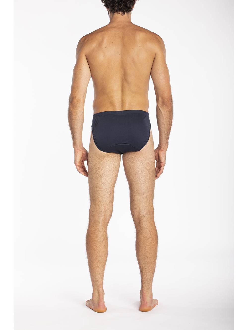 Julipet Slip Blu In Interlock Di Puro Cotone "doppia Maglia"