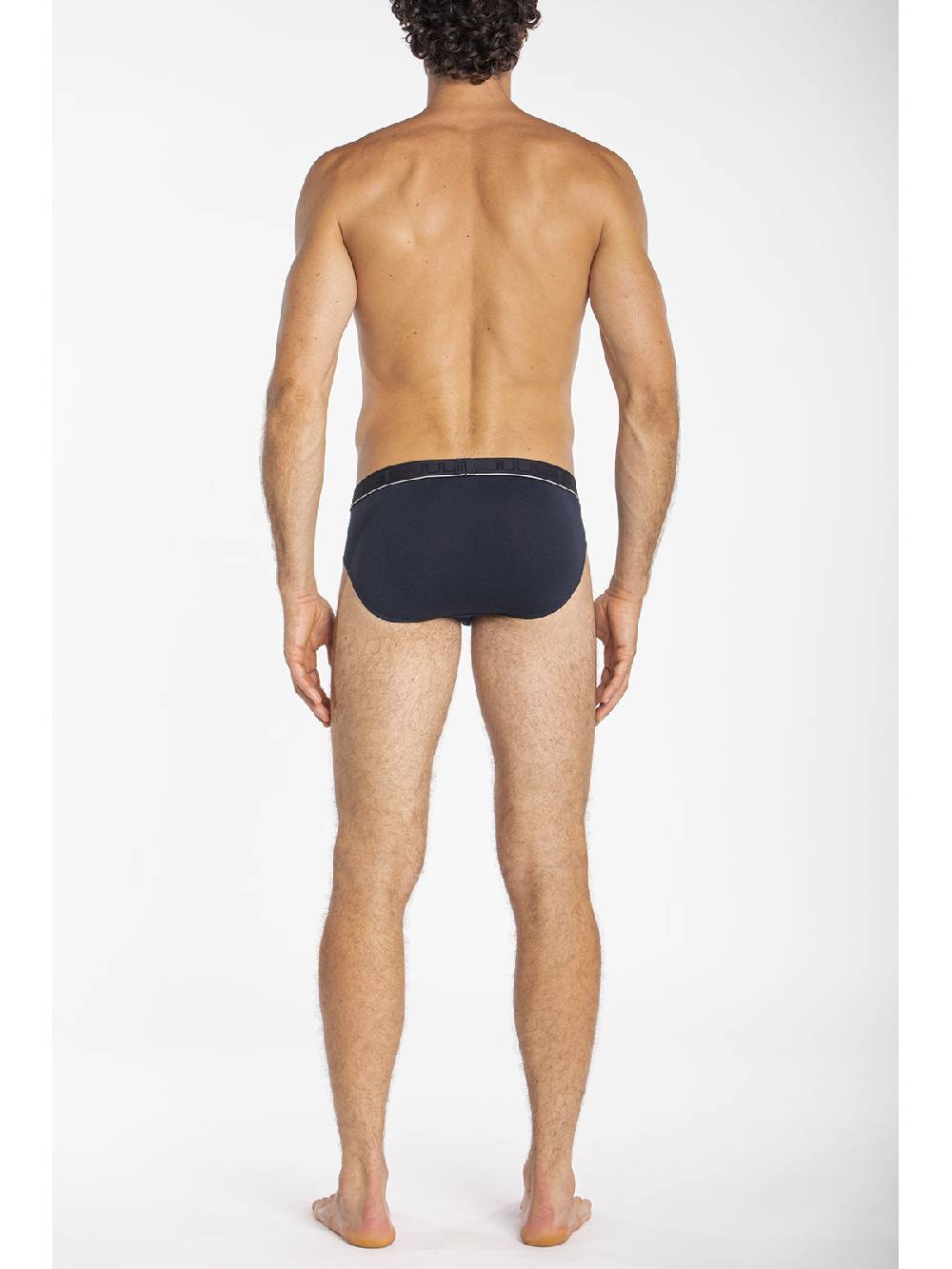 Julipet Slip Blu In Jersey Di Cotone Makò Elasticizzato Bipack