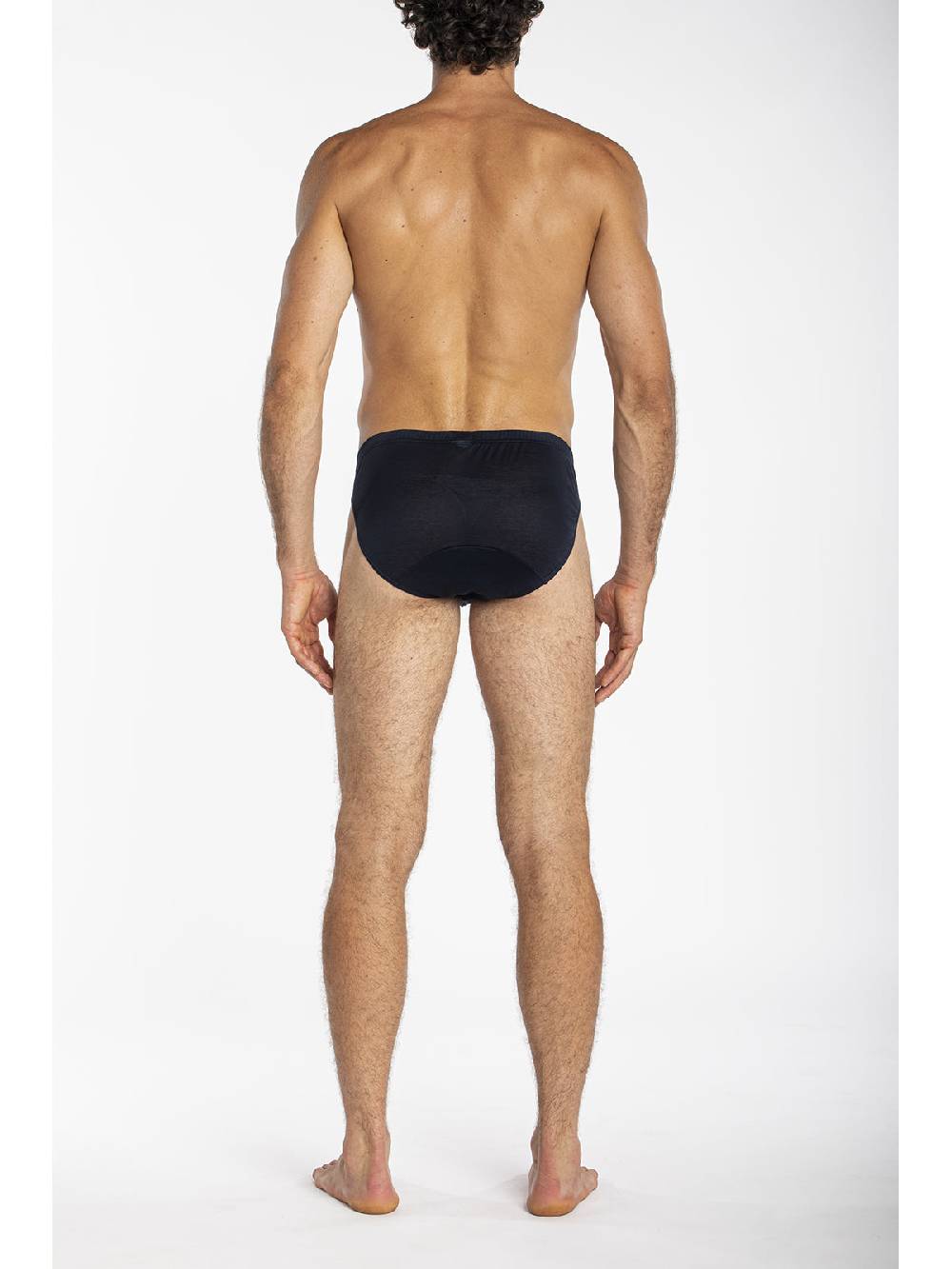 Julipet Slip Blu In Jersey Di Puro Cotone Mercerizzato E Gasato