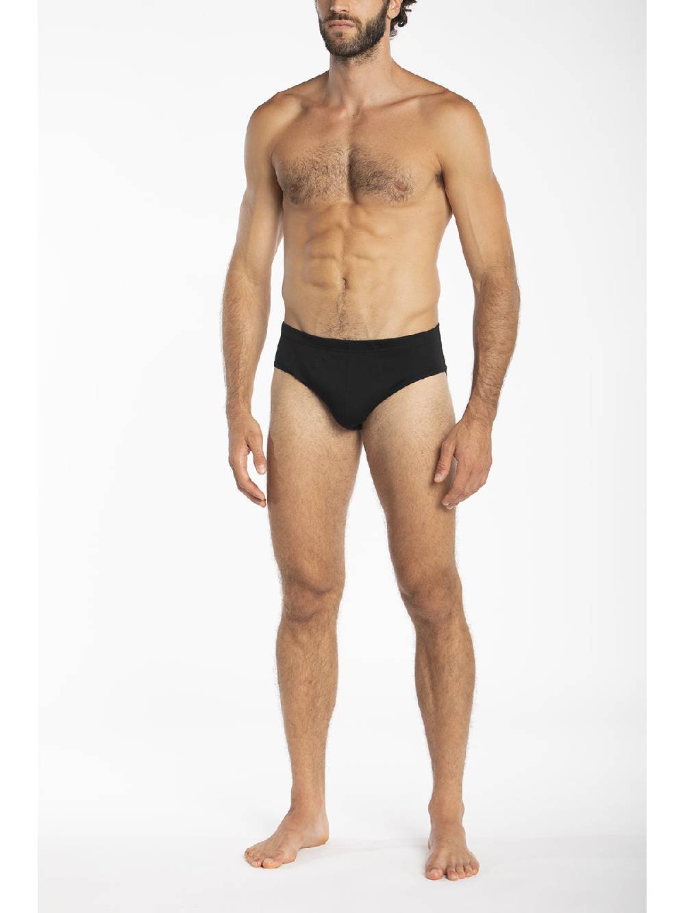 Julipet Slip Medio In Interlock Di Puro Cotone "doppia Maglia"