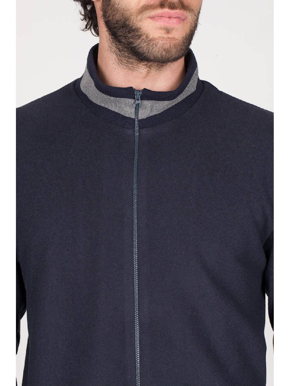 Julipet Tuta Con Zip In Confortevole Jacquard Punto Milano