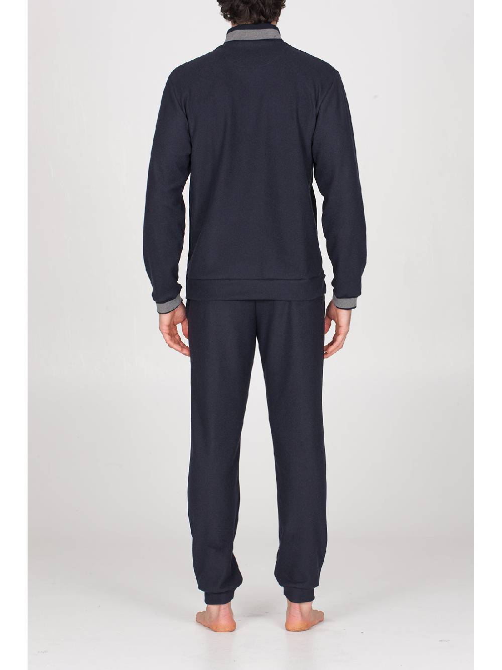 Julipet Tuta Con Zip In Confortevole Jacquard Punto Milano