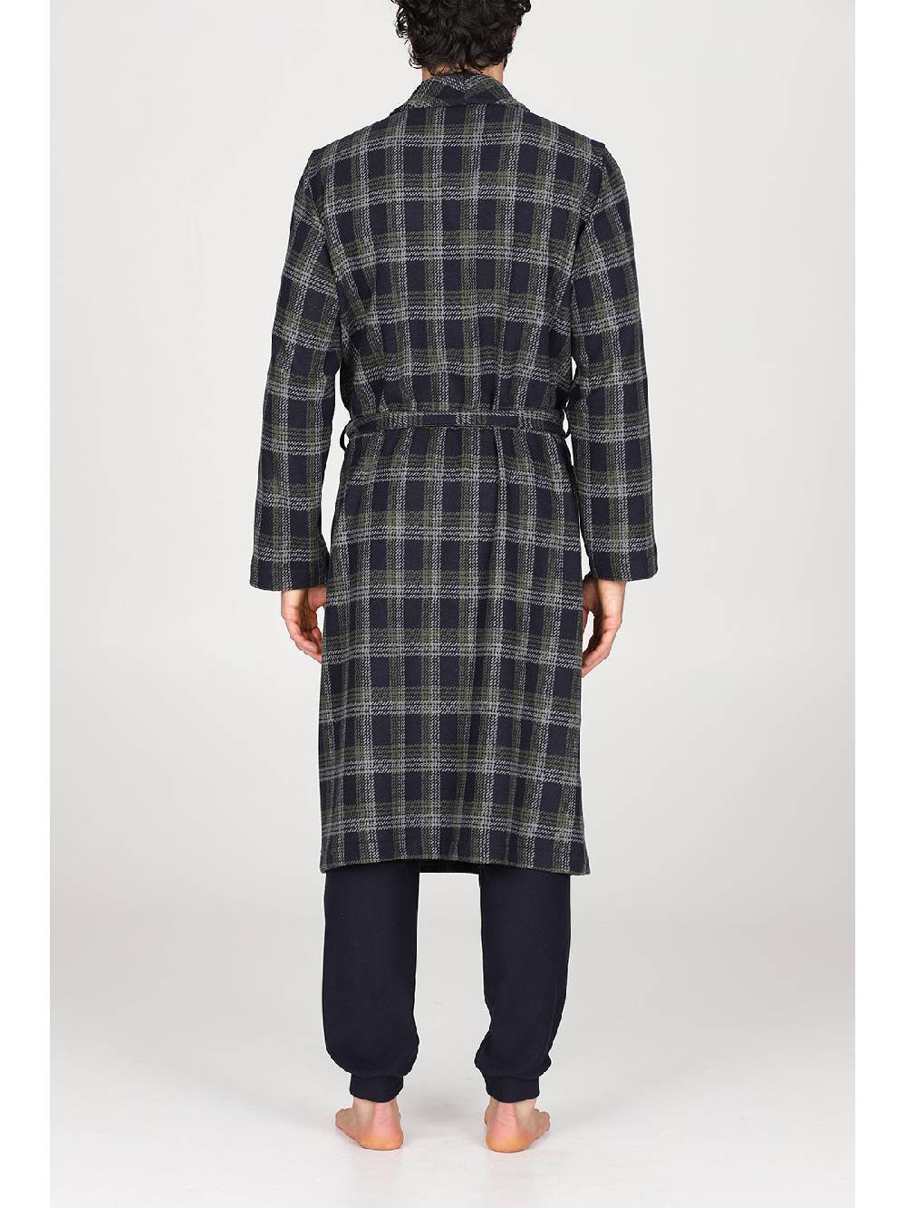 Julipet Vestaglia In Confortevole Jacquard Di Cotone