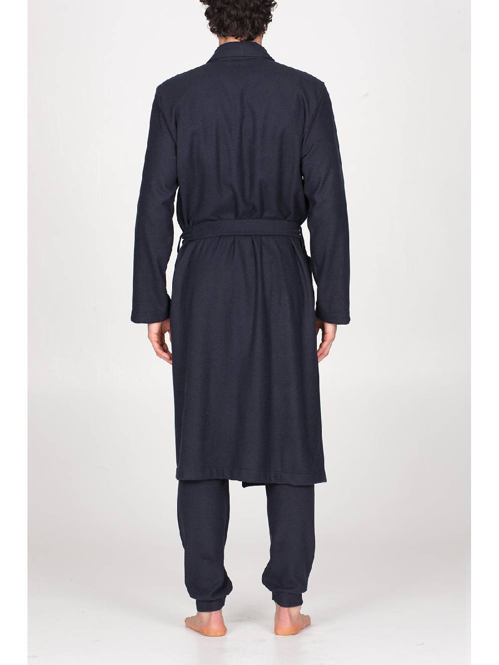 Julipet Vestaglia In Confortevole Jacquard Punto Milano