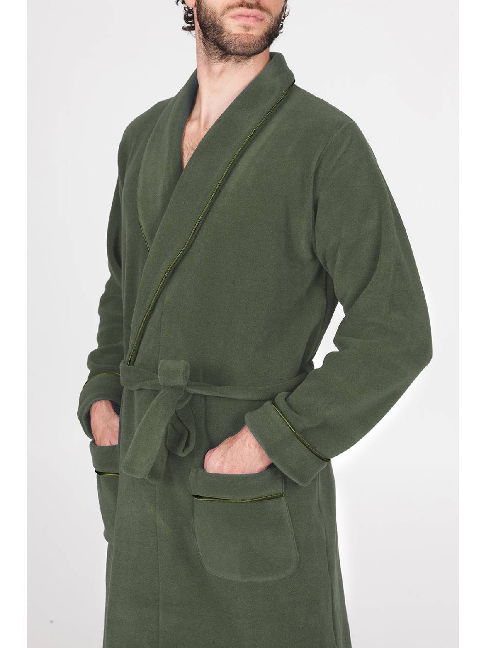 Julipet Vestaglia Sciallata In Avvolgente Pile Di Viscosa