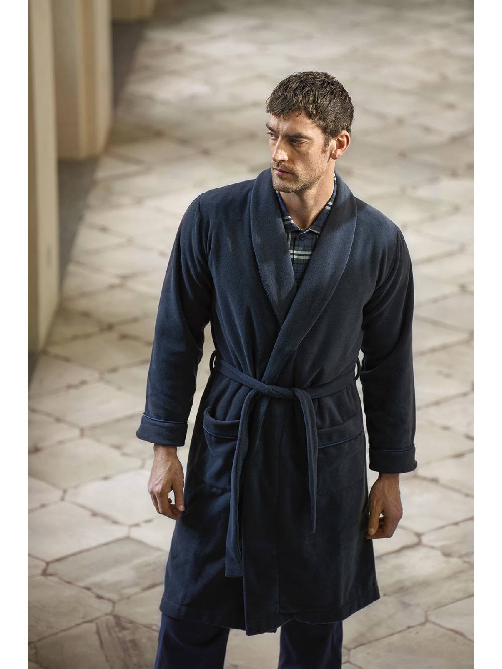 Julipet Vestaglia sciallata in avvolgente pile di viscosa