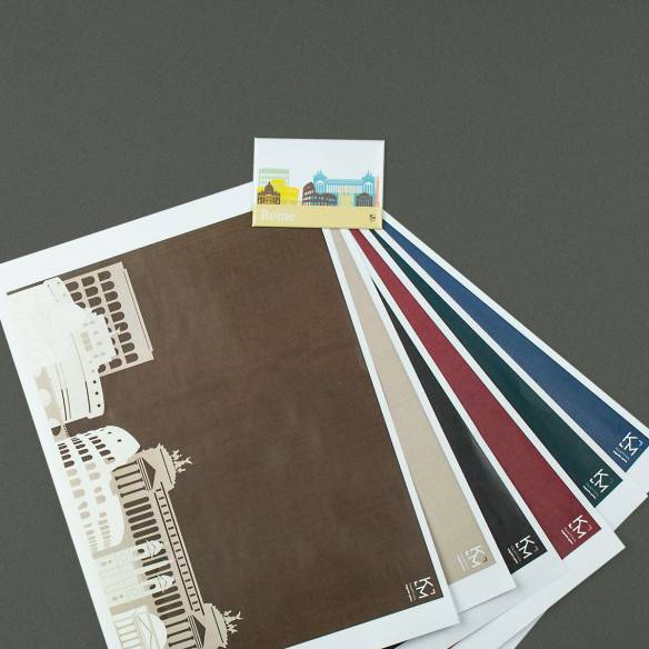 Kalamitica Calamita Design Skyline ROMA - Magnete Decorativo Per Frigo E Lavagna