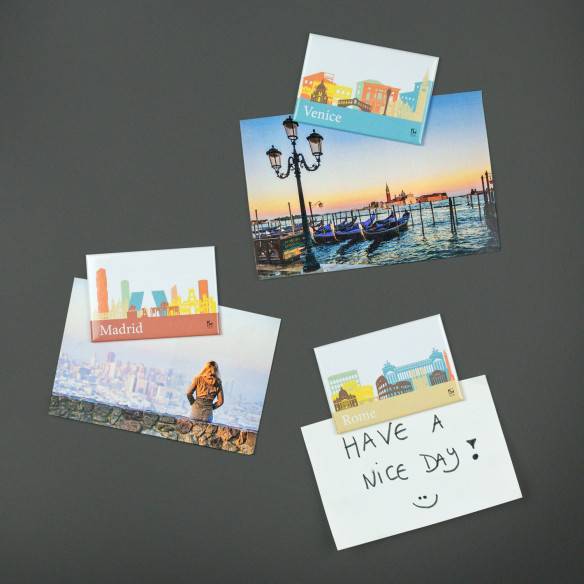 Kalamitica Calamita Design Skyline ROMA - Magnete Decorativo Per Frigo E Lavagna