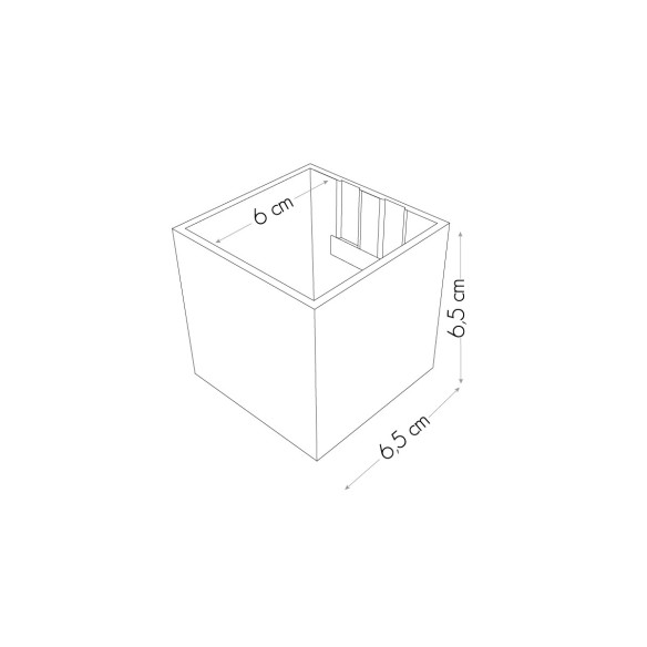 Kalamitica Assortimento Di Cubi Magnetici Ø 6 Cm