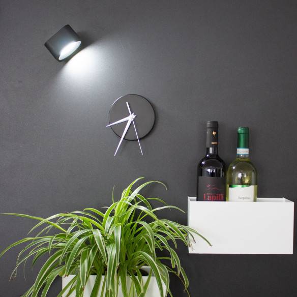 Kalamitica KaliSphera - Lampada LED Magnetica - Nero