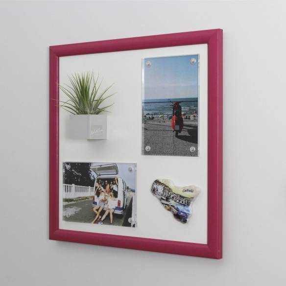 Kalamitica Lavagna Magnetica Con Cornice 30x30 Cm