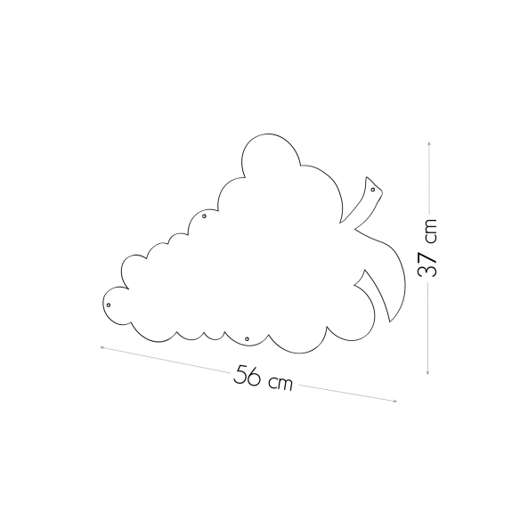 Kalamitica Uva - Lavagna Magnetica 56x37 Cm