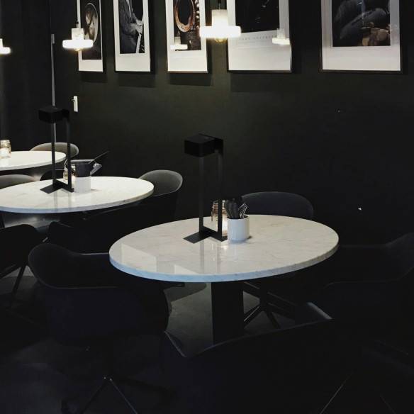 Kalamitica KaliSphera - Lampada LED Da Tavolo - Nero/Antracite