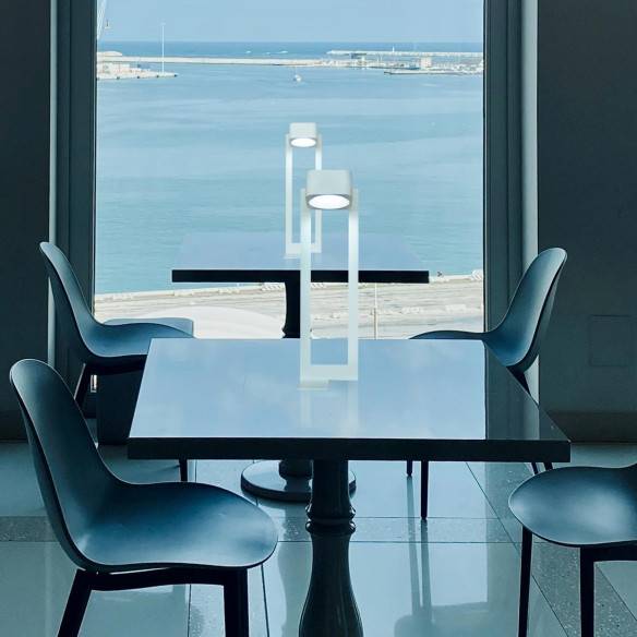 Kalamitica KaliSphera - Lampada LED Magnetica Da Tavolo - Bianco