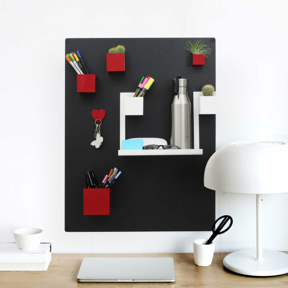 Kalamitica KIT UFFICIO Organizer Da Parete 74x57 Cm