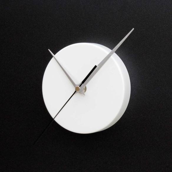 Kalamitica Kronos - Orologio Magnetico Tondo / Bianco Opaco