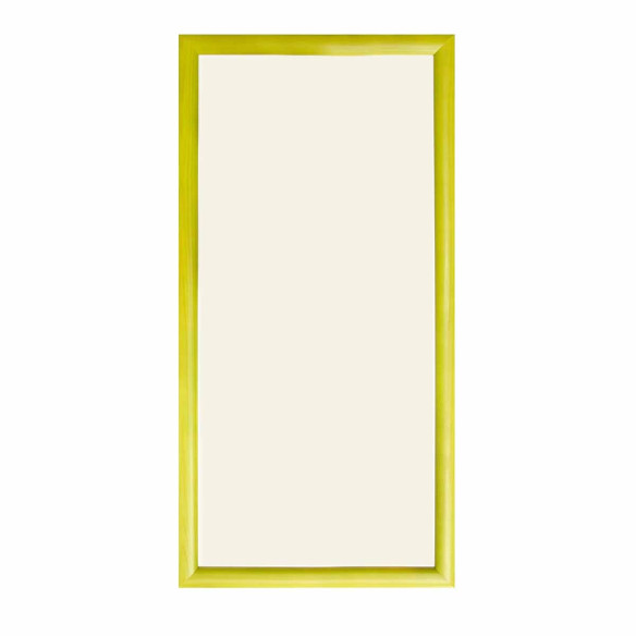 Kalamitica Lavagna Magnetica Bianca con Cornice 23x50 cm