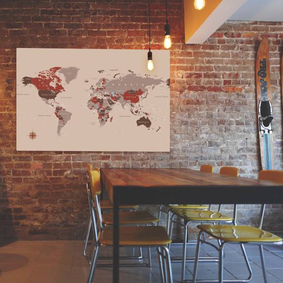 Kalamitica Lavagna Magnetica Personalizzata 114x74 Cm - Orizzontale