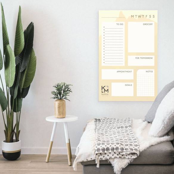 Kalamitica Lavagna Magnetica Personalizzata 114x74 Cm - Verticale