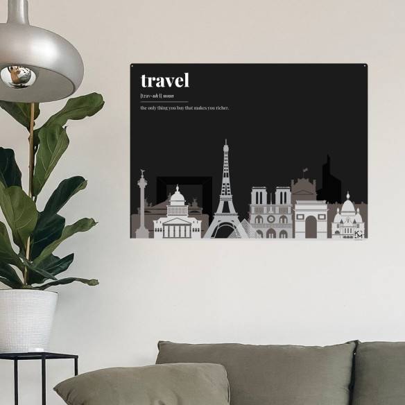 Kalamitica Lavagna Magnetica Personalizzata 74x57 Cm - Orizzontale