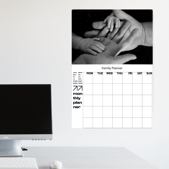 Kalamitica Lavagna Magnetica Personalizzata 74x57 Cm - Verticale