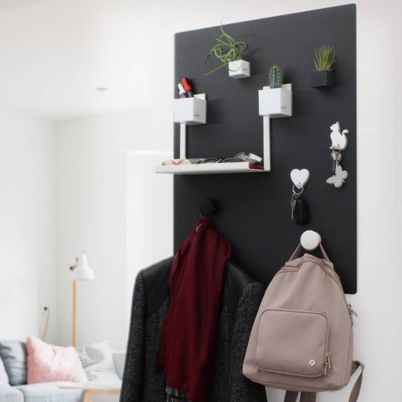 Kalamitica Mensola Magnetica "The Note" - Colore Bianco