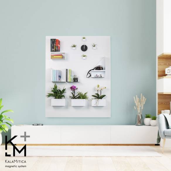 Kalamitica Pannello Magnetico Bianco Opaco 149,6 X 120 Cm (Non Scrivibile)